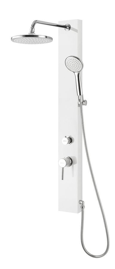 Sapho FIGA sprchový panel, 125x1050mm, bílá (SL230)