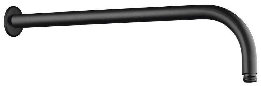 Aqualine Sprchové ramínko 350mm, černá (T05)