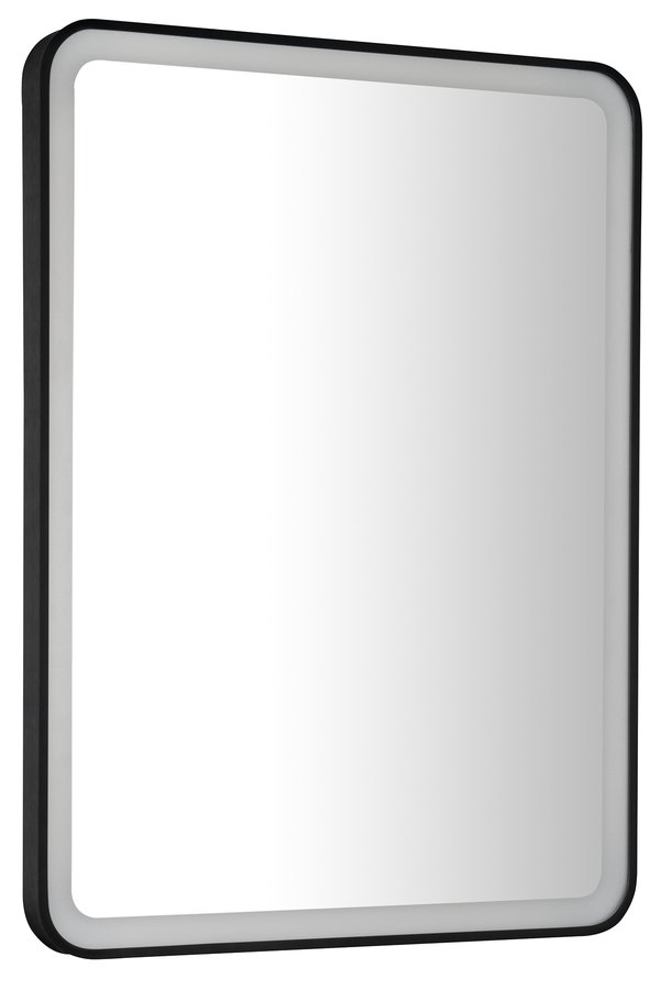 Sapho VENERO zrcadlo s LED osvětlením 60x80cm, černá (VR260)