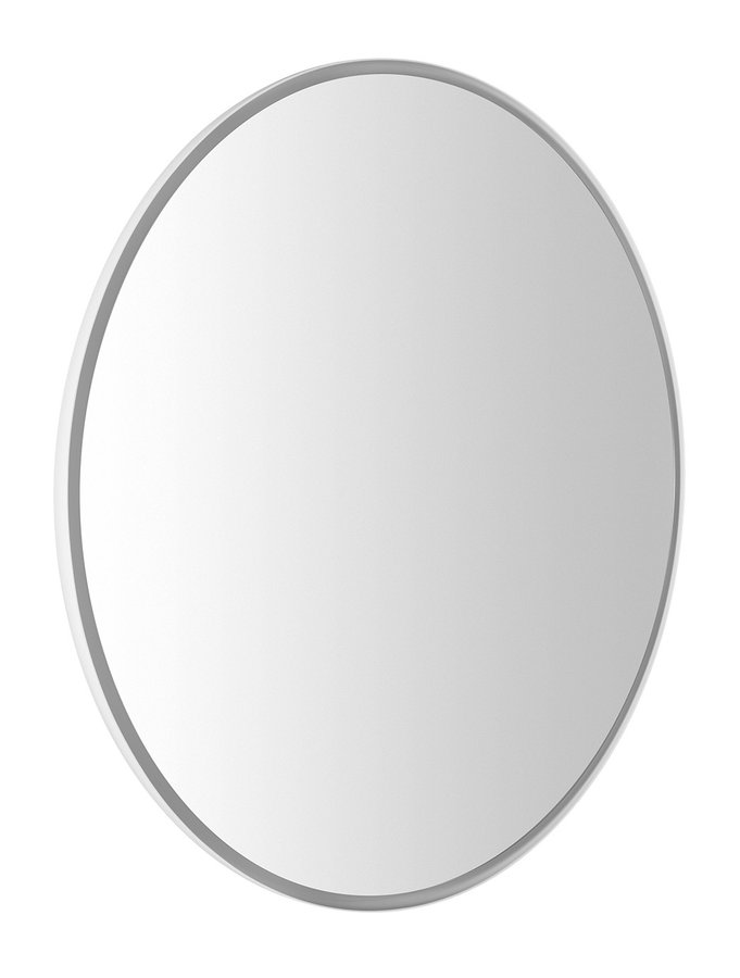 Sapho FLOAT kulaté zrcadlo s LED podsvícením ø 600mm, bílá (22559)
