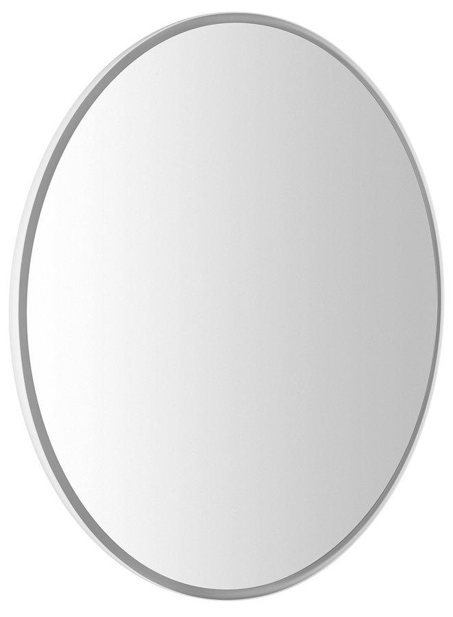 Sapho FLOAT kulaté zrcadlo s LED podsvícením ø 740mm, bílá (22574)
