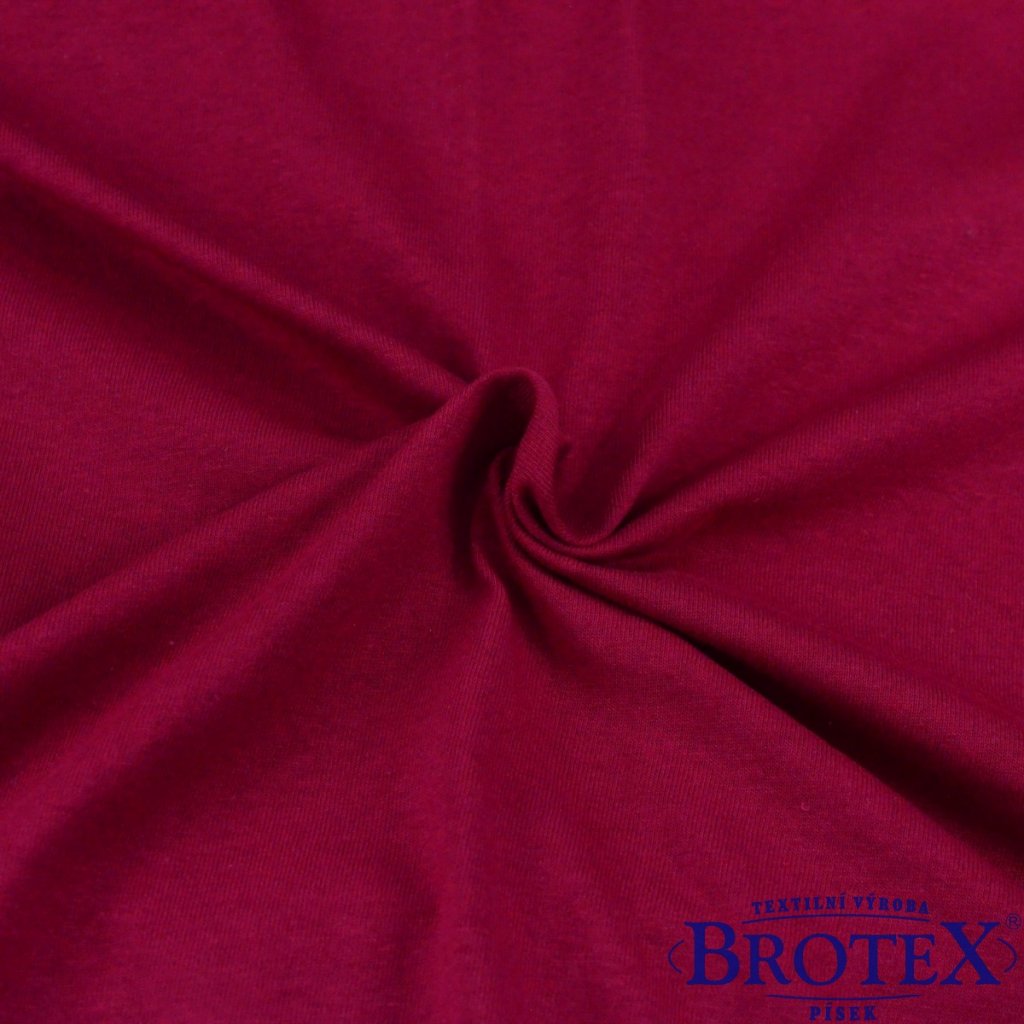 Brotex Jersey prostěradlo dětské 60x120 cm, vínové (020), AKCE