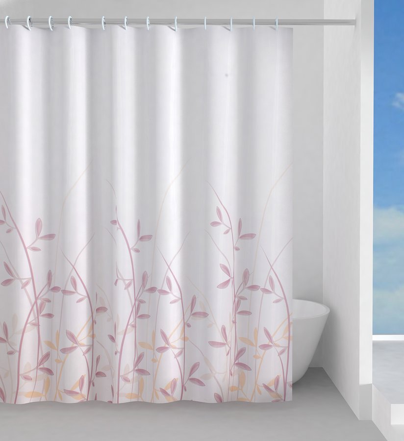 Sapho FLORA sprchový závěs 180x200cm, polyester (1320)