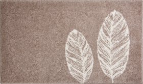 GRUND Koupelnová předložka DUETTO taupe Rozměr: 60x100 cm