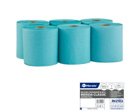 Merida RKZ102 - Papírové ručníky v rolích MAXI - ZELENÉ, délka 180 m, (6rolí/balení)