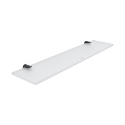 Nimco BORMO ČERNÁ Černá police bez ohrádky, 50 cm (BRC 11091B-50-90)