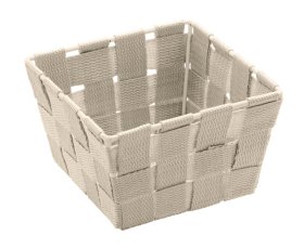 WENKO Úložný box čtvercový ADRIA béžový, z20683100, doprodej