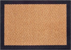 GRUND Rohožka do domácnosti HERRINGBONE béžová Rozměr: 60x85 cm