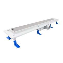 Hopa Odtokový žlab STANDARDline NEREZ 2v1 (vložení dlažby) (OLPZLABST49K)