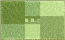 GRUND MERKUR zelená 70x120 cm, koupelnová předložka