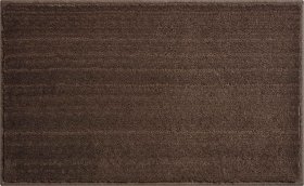 GRUND Koupelnová předložka ROMAN LINES hnědá Rozměr: 50x80 cm