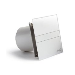 Hopa Axiální ventilátory na zeď či do stropu E100 GT, s časovačem, sklo bílé (CATA00900100)