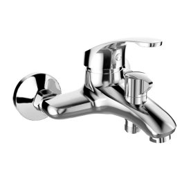 MEREO CB90103N Sonáta, vanová nástěnná, 150 mm, s keramickým přepínačem, bez příslušenství