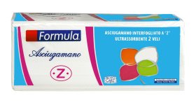 Sapho Aqualine Papírové ručníky jednovrstvé Z, čistá celulóza, 23x33cm, balení 2860 ks, bílá (923A14