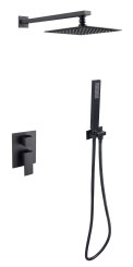 Hopa Podomítkový sprchový set SLIM MODERN/VARIUM II Černá (BABPMVIICZ)