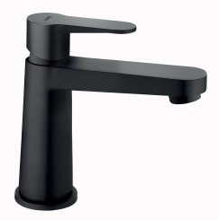 Novaservis Umyvadlová baterie s výpustí Nostris, černá (BNS2BL)