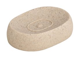 WENKO Miska na mýdlo PURO béžová 3x13x9 cm