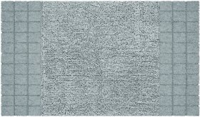 LineaDue CHESS - Koupelnová předložka šalvějová Rozměr: 70x120 cm