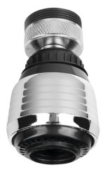 Sapho Perlátor s kloubem a přepínačem, redukce M22x1 a M24x1, ABS/chrom (B003)
