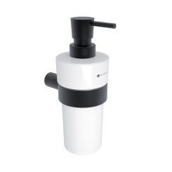 Nimco BORMO ČERNÁ Černý dávkovač tekutého mýdla, pumpička mosaz (BRC 11031KN-T-90)