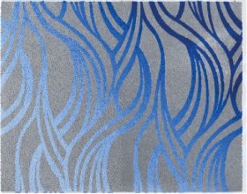 GRUND MAYRA - Koupelnová předložka modrá Rozměr: 50x60 cm