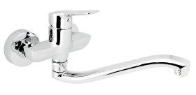 Novaservis Dřezová umyvadlová baterie 100 mm Metalia, 54 chrom (54074,0)