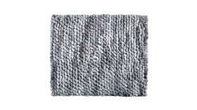 LineaDue PUNTO - Koupelnová předložka světle šedá Rozměr: 50x60 cm