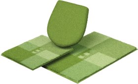 GRUND LineaDue MERKUR 3ks SET zelená víko,40x50cm bez výřezu+50x80cm