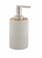 Sapho GEDY AFRODITE dávkovač mýdla na postavení, cement (4980)