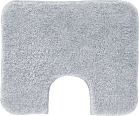 Grund MELANGE stříbrná 50 x 60 cm s výřezem pro WC
