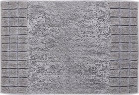 Grund CHESS stříbrná 60x90 cm, koupelnová předložka
