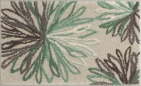 GRUND ART - Koupelnová předložka zelená Rozměr: 60x100 cm