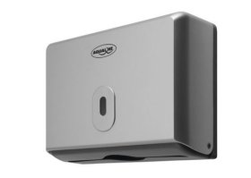 Aqualine EMIKO zásobník papírových ručníků, 260x211x100mm, ABS šedá (1319-82)