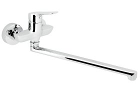 Novaservis Dřezová umyvadlová baterie 100 mm Metalia 54 ECO, chrom (54079,0E)