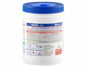 Merida UMD741 - Vlhčené dezinfekční ubrousky DDR+ /chirurgické a hygienické/na ruce a povrchy tuba