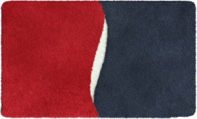 BATEX GELO - Koupelnová předložka červená Rozměr: 60x100 cm