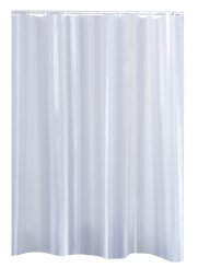 Ridder 47851 Sprchový závěs SATIN 180 x 200 cm, textilní - bílý