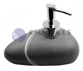 Sapho LITTLE ROCK dávkovač mýdla na postavení, šedá (22190507)