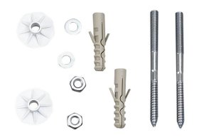 Sapho UAK14 kotvící sada pro umyvadla, šroub 10x120 (40017)