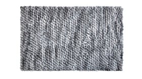 LineaDue PUNTO - Koupelnová předložka světle šedá Rozměr: 60x100 cm