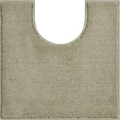 GRUND Koupelnová předložka ROMAN LINES kámen Rozměr: 50x50 cm s výřezem pro WC