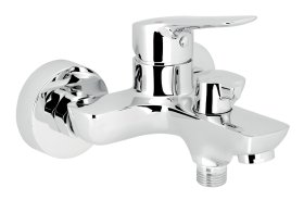 Novaservis Vanová baterie bez příslušenství 100 mm Metalia 54, chrom (54025/1,0)