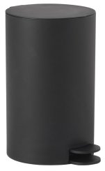 Sapho SHARON odpadkový koš 3l, plast ABS, černá (SH0914)