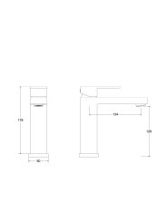 Hopa Stojánková umyvadlová baterie MODERN II Chrom (BABWMVIICH)