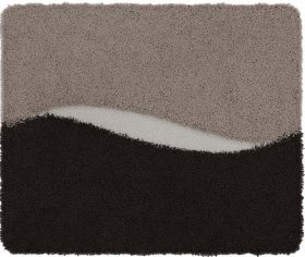 BATEX GELO - Koupelnová předložka taupe Rozměr: 50x60 cm