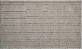 GRUND Koupelnová předložka RIFFLE minerální šedá Typ: 70x120 cm