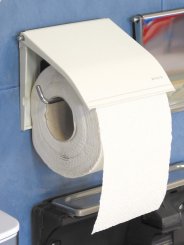 Merida U1B - Zásobník na toaletní papír klasický,bílý komaxit