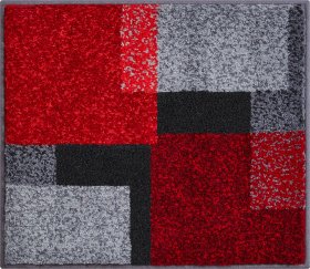 GRUND ATALA - Koupelnová předložka červená Rozměr: 50x60 cm