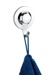 WENKO Nástěnný háček BEZ VRTÁNÍ UltraLoc CHROME kovově lesklý 2x16x10 cm, 23888100