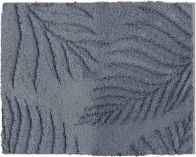 GRUND FERYA - Koupelnová předložka antracitová Rozměr: 50x60 cm